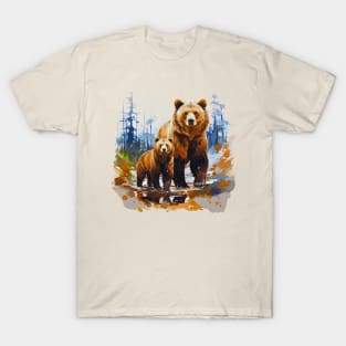 Mama Bear and Her Cub, Unbreakable Connection T-Shirt